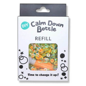 Jellystone Designs DIY calm down bottle sensory kit refill