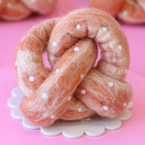 Juni Moon felt play food giant new york pretzel