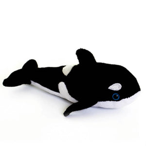 Living Nature Naturli recycled plastic plush soft toy orca