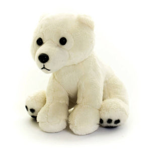 Living Nature Naturli recycled plastic plush soft toy polar bear