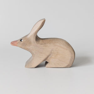 Nom Handcrafted handmade wooden animal figurine bilby