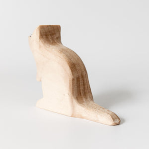 Nom Handcrafted handmade wooden animal figurine quokka