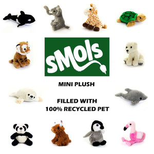 Living Nature SMOLs recycled PET plush mini stuffed animals