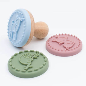 Stampies silicone craft stamps animal playdough stampers