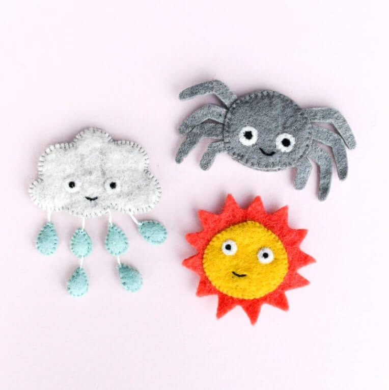 Marionnette à Doigt Incy Wincy Spider - The Puppet Company, Pour Histoires Et Chansons