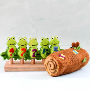 Down By The Pond - Ducks & Frogs Felt Toys Bundle - save $20