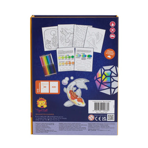 Tiger Tribe Pencil Art Blend and Shade craft kit