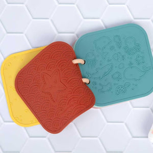 Silicone Sensory Baby Bath Book - Sea Animals