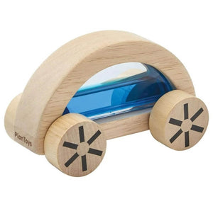 PlanToys blue wautomobile wooden car